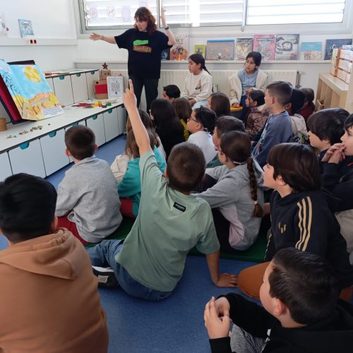 Bibliopati a l'escola Riera Alta